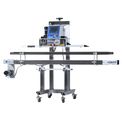 Emplex MPS 6500 continuous band sealer with conveyor