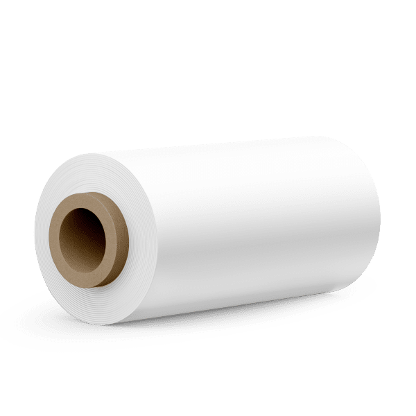 Transparent roll of poly tubing
