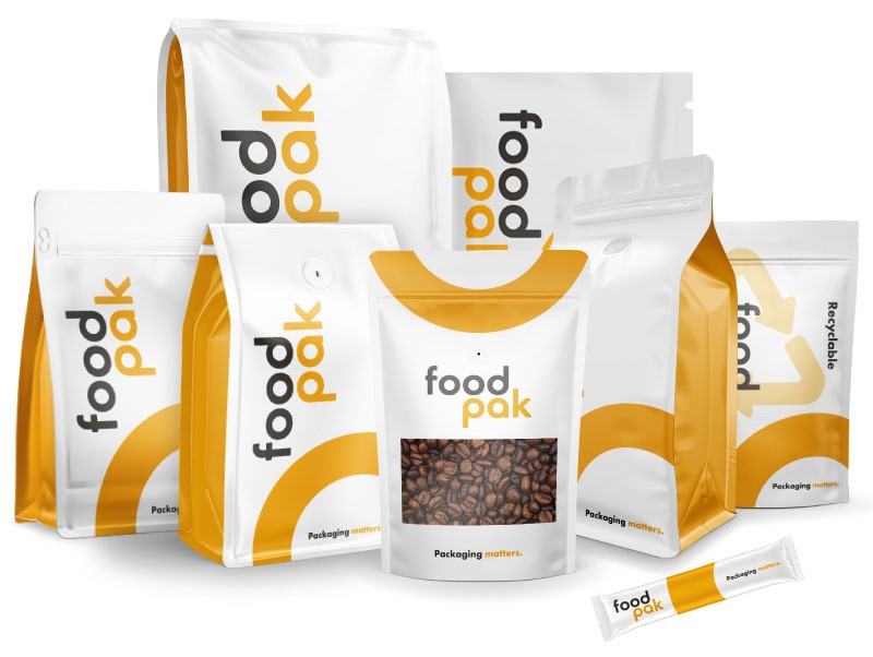 Group shot of flexible packaging